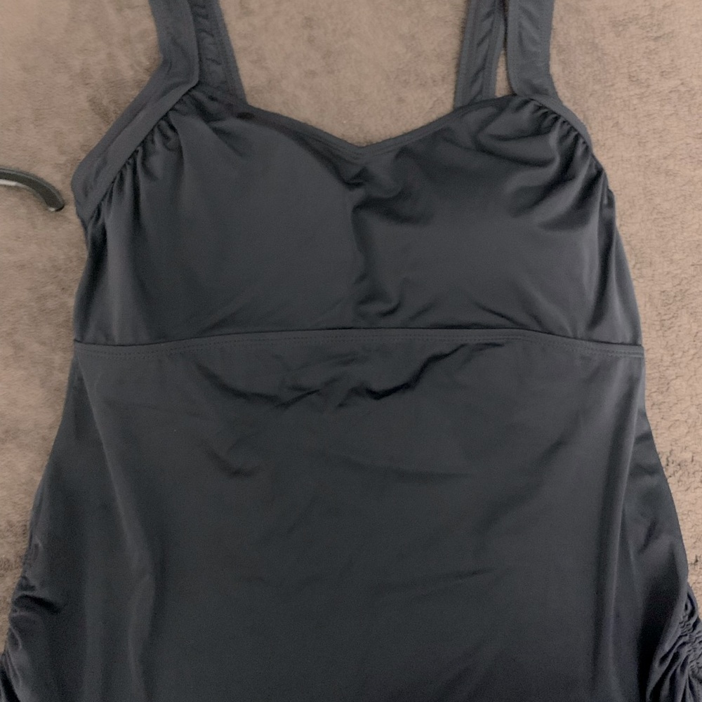 Classic Black Tankini Top
